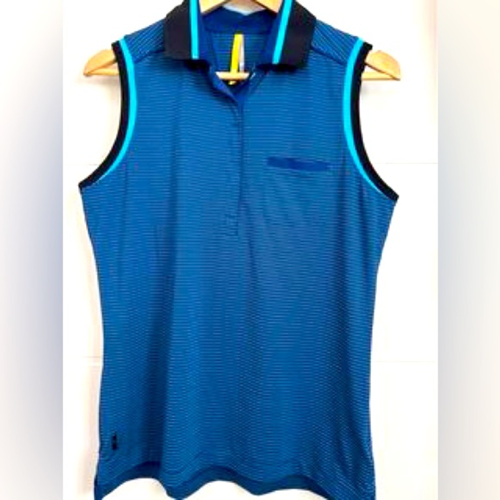 LOLE women’s small collared sleeveless top